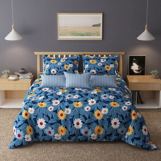 Premium Cotton Double Bedsheet