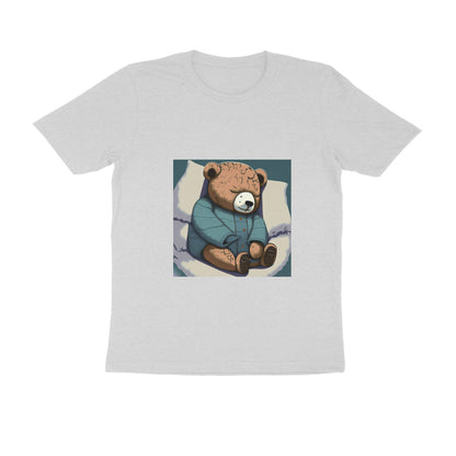Bear Round Neck Mens T-Shirt