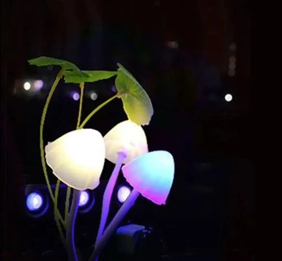 Night Light ( Sensor Led Mushroom Lamp) Pack Of 3