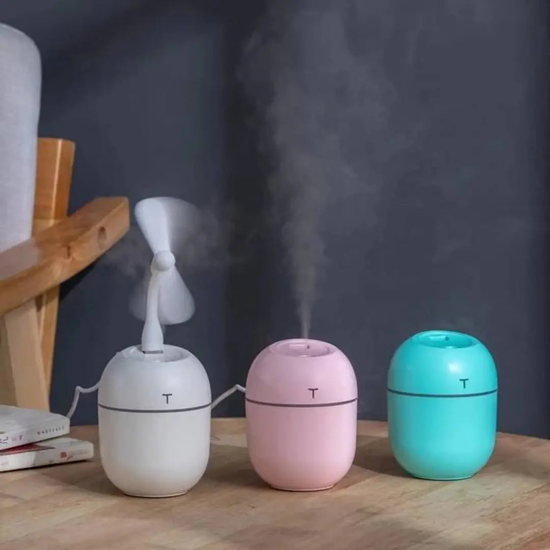 Ultrasonic Mini Air Humidifier 220ML Aroma Essential Oil Diffuser for Home Car USB Fogger Mist Maker with LED Night Lamp