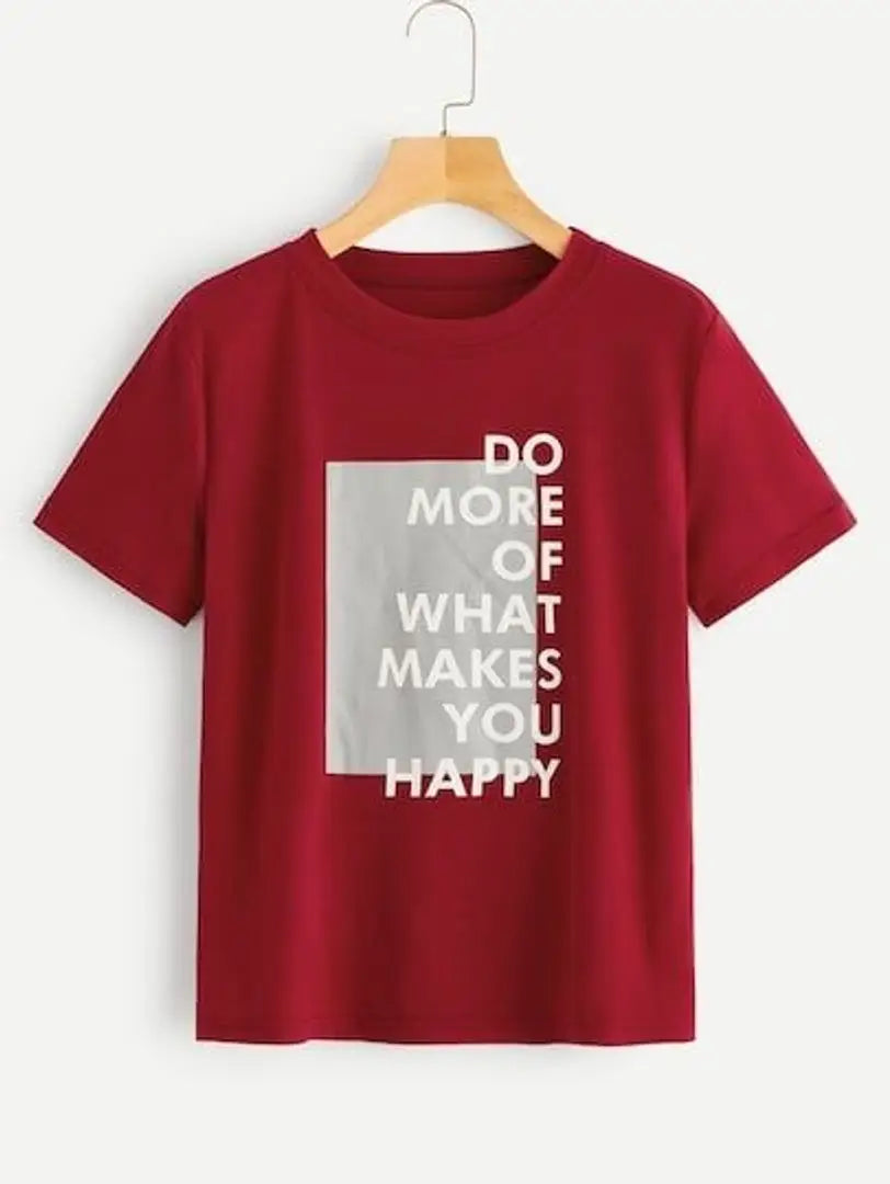 Maroon T-Shirt For Men